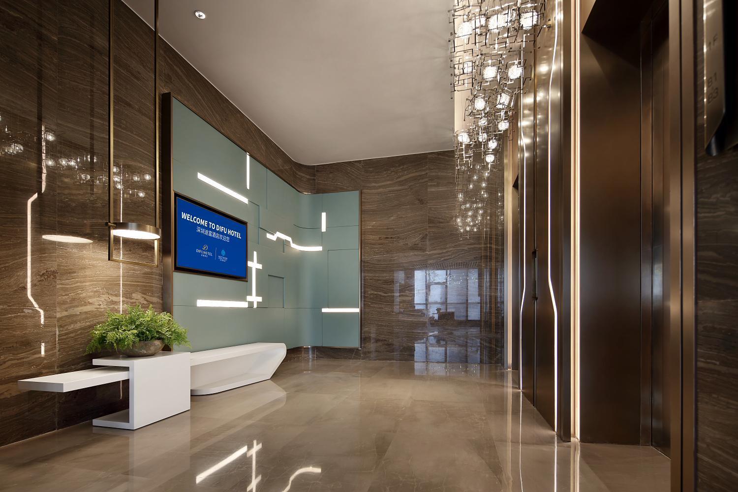 Difu Hotel Shenzhen Exterior foto
